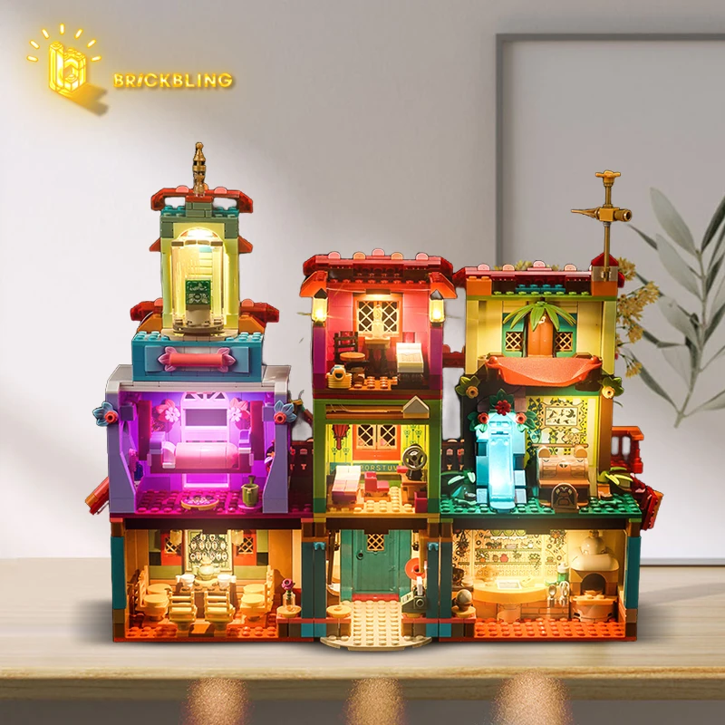 

Brick Bling LED light model 43245 is suitable for Magic Magic House building block gifts (only including lighting accessories)