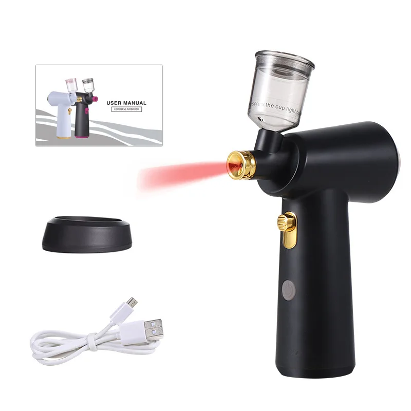 

Barber Cordless Portable Air Brush Beauty Salon Hair Scalp Mini Air Brush Spray Gun