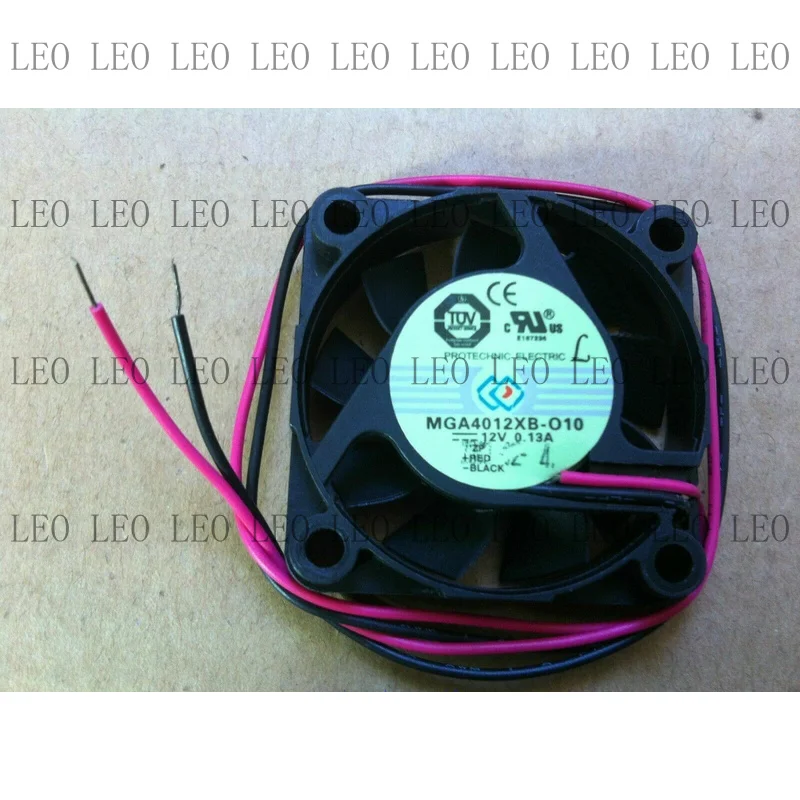 MY for  For MAGIC 4010 MGA4012XB-O10 DC12V 0.13A 2-wire double ball cooling fan