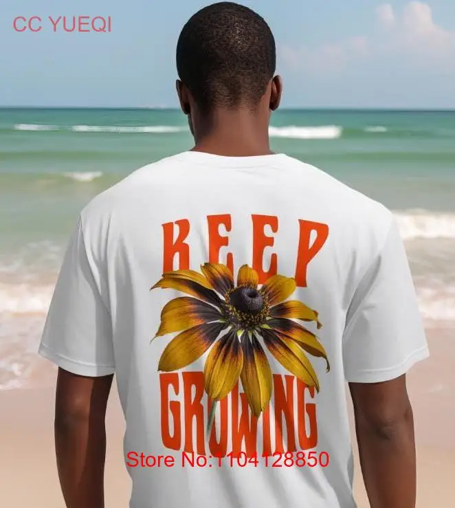 Comfort Colors Keep Growing T shirt Fresh Start Floral Self Care Plant Lovers Flower Gym long or short sleeves