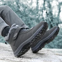 Snow Boots for Women Casual Winter Shoes Platform Non-slip Warm Fur Ankle Boots Plush Combat Outdoor Hiking Motorcycle Boots - Image 6