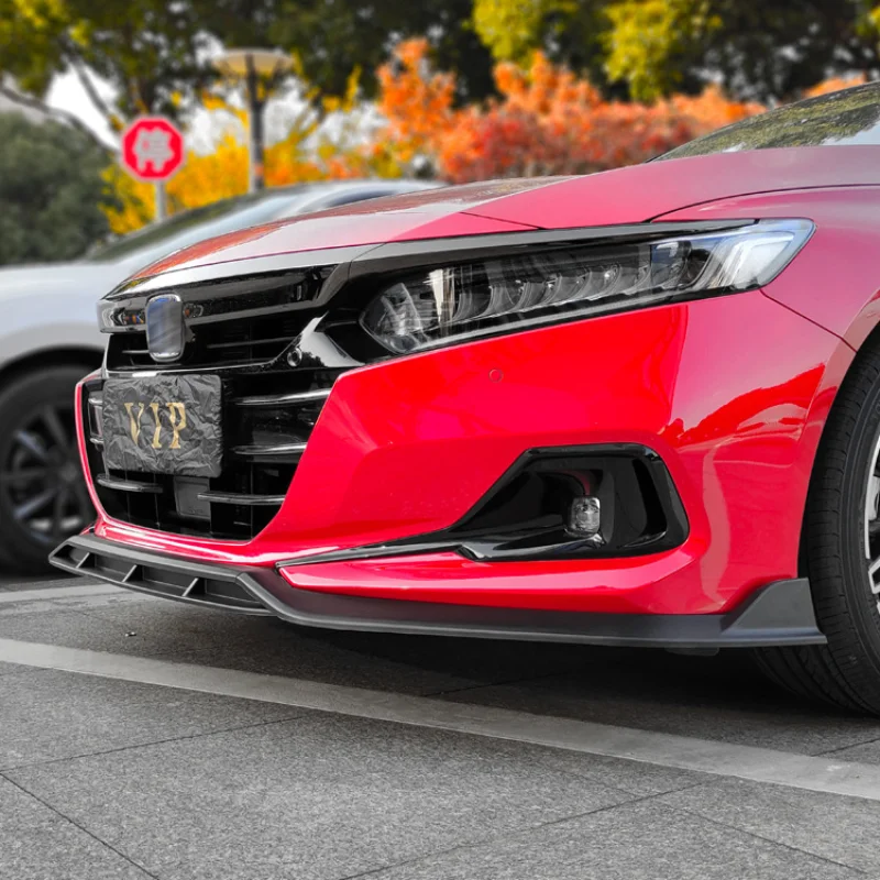 Suitable for 22  10.5th generation Honda Accord Upgraded front lip body kit before modification