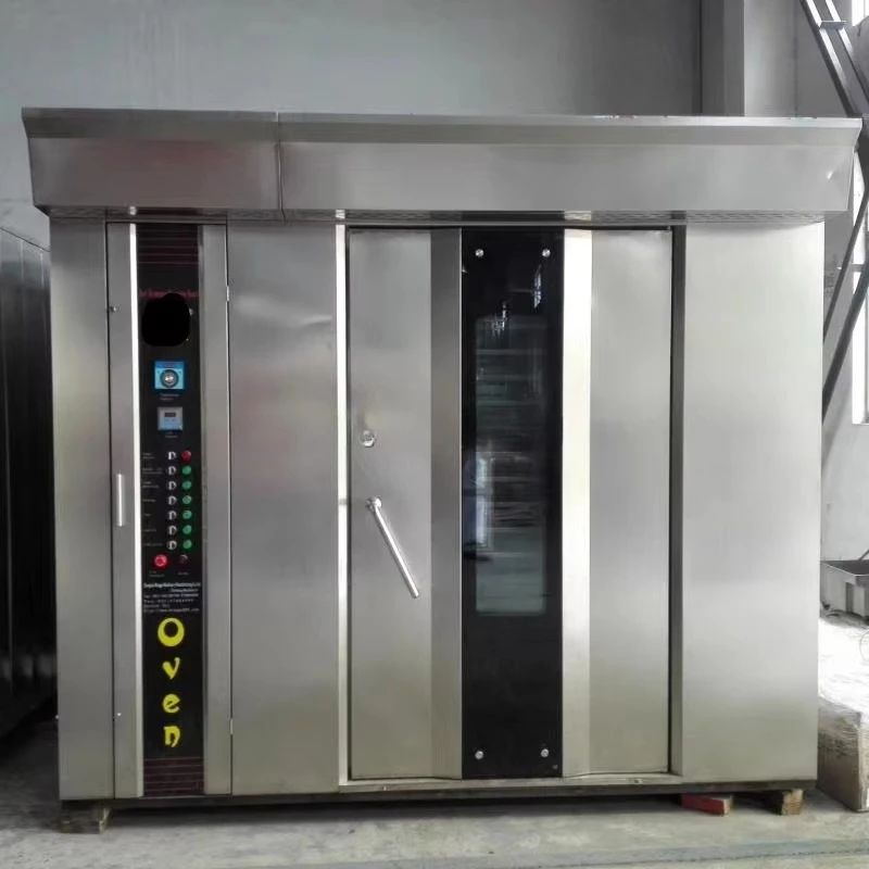 فرن خبز كهربائي تجاري احترافي 32 صينية فرن دوار للمخبز