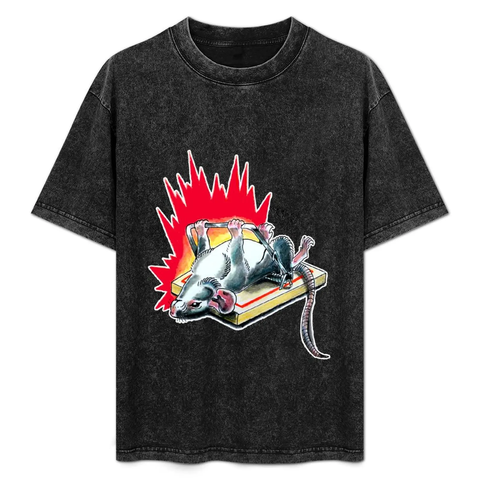 Rat in a Trap T-Shirt Breathable Basic Cotton T-Shirt