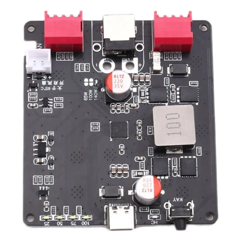 AB11-140W Bidirectional Fast Module 2S 3S 4S 5S 6S Lithium Battery Charging Board IP2366 Li- With DC Holder