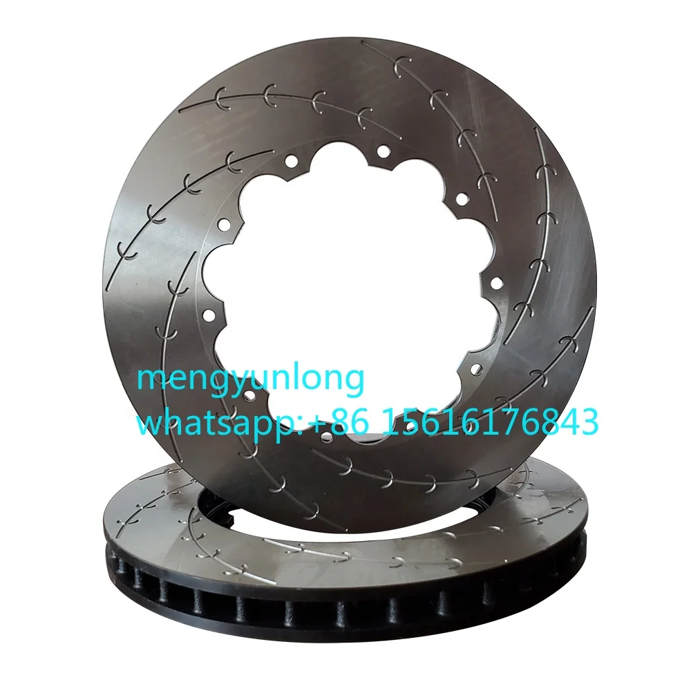 

Performance 5000 Slotted Replacement Front Rear Disc Brakes Rotors For Nissan DBA GTR R35 2012-21