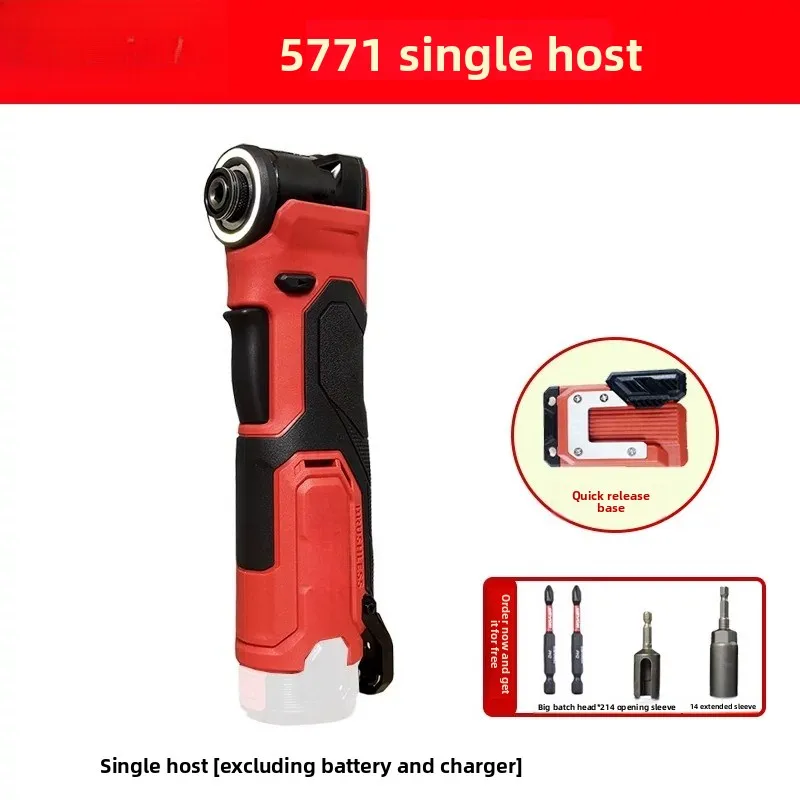 DEVON 5771 Brushless Right Angle Impact Driver 12V Cordless Truss Stage Screwdriver