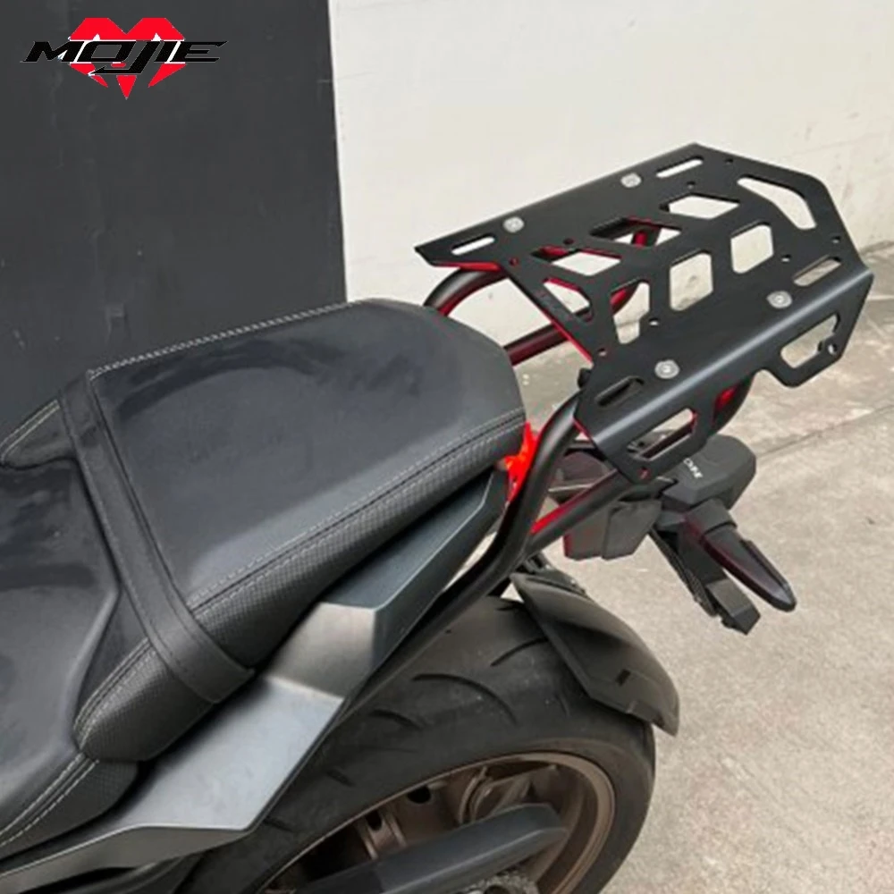 Rear Luggage Rack /Tie Down Bracket For HONDA CB650R CBR650R 2018- 2024 Rear Luggage Rack Cargo Top Case Carrier Support Bracket