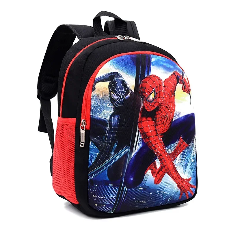 Children schoolbag Spiderman backpack weight-reducing kindergarten Iron Man backpack boys and girls cartoon backpack