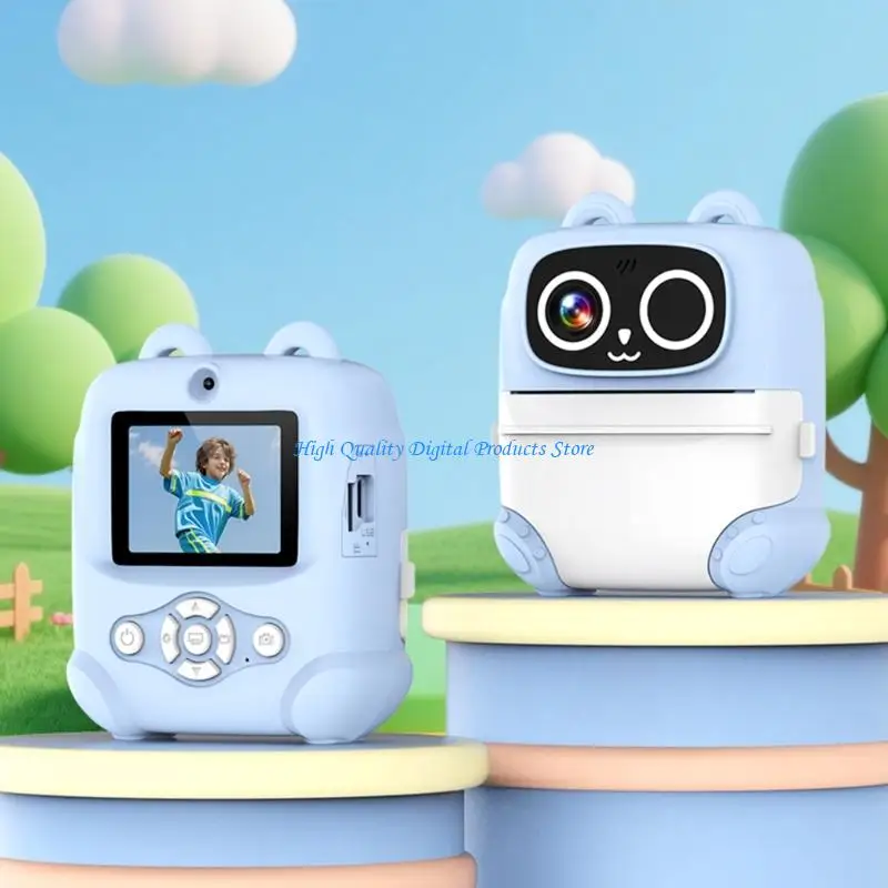 

U2JE Childrens Camera Video with Instantly Printing Feature Sturdy and Easy for Play