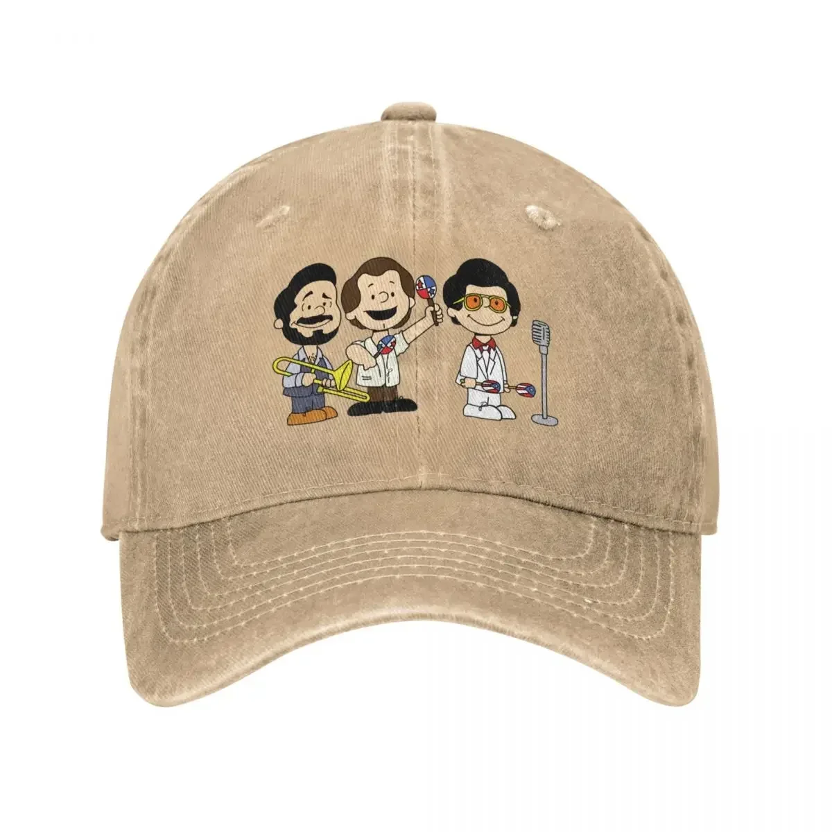 The hustlers of Salsa. Willie, Ruben & Hector. Baseball Cap Ball Cap Thermal Visor Women's Beach Visor Men's