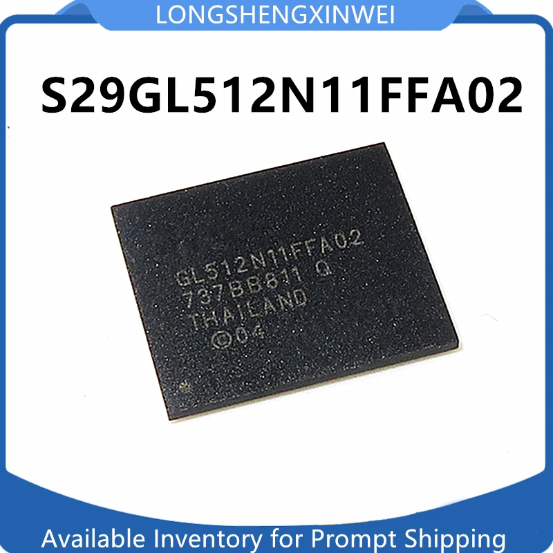 1PCS S29GL512N11FFA02 GL512N11FFA02 BGA New Vulnerable Storage Chip for Power Amplifier Host Computer Board