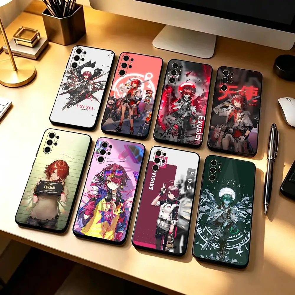 The cheerful sniper E-Exusiai A-Arknights  Basic Phone Case For Samsung S26,25,24,21,22,20,10,9,8,7,Ultra,Plus, Fe, Lite Cover