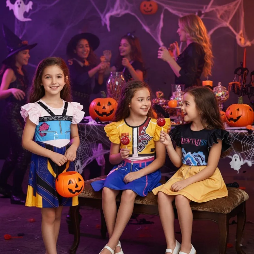 

Аниме персонаж Зои Cos костюм демон Руми Миа персонаж милый повседневный косплей платье с летающими рукавами охотник костюм на Хэллоуин вечерние