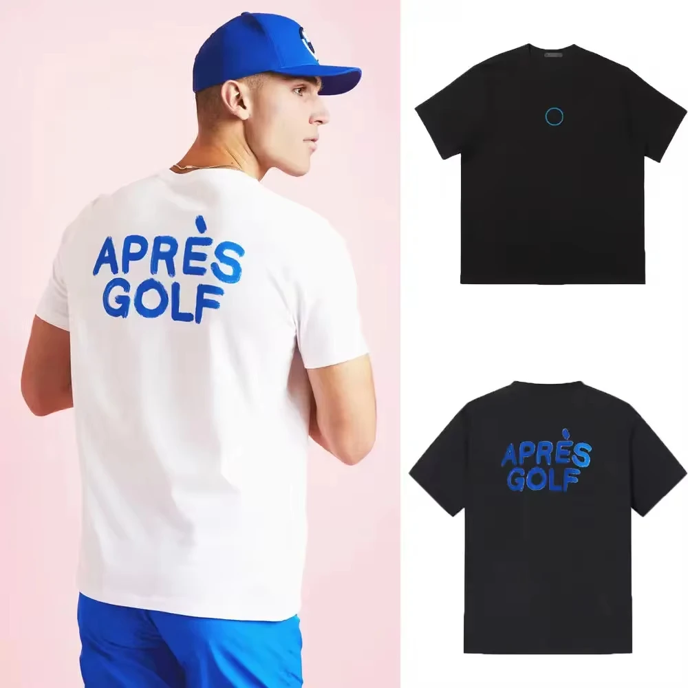 

Hot Sale High Quality Men T-shirt Brand Short Sleeve Tshirt Golf Clothing Designer Tee Korean Women Cotton T Shirt Summer Top