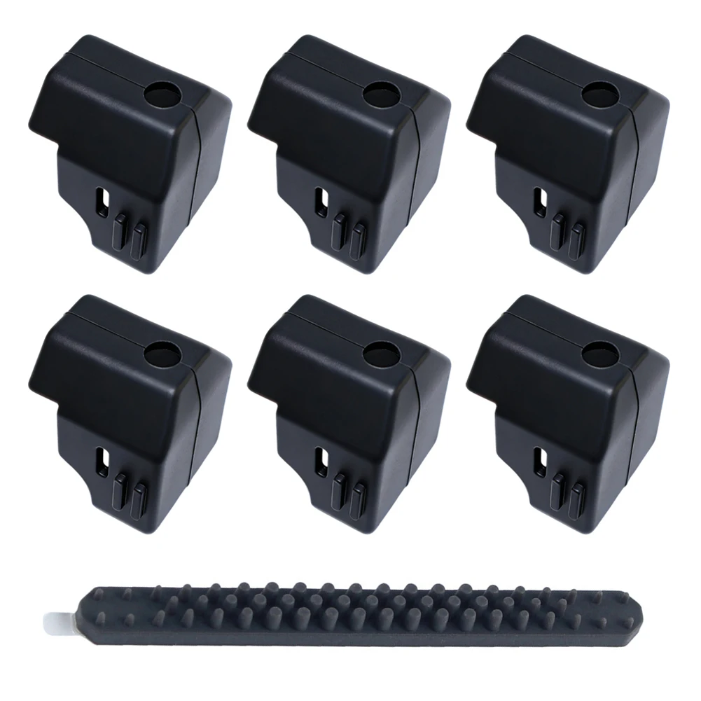 6+1 Silicone Sock & Nozzle Brush Set With Self-Adhesive For Kobra X 3D Printers Accessories With Self-Adhesive Tool Parts
