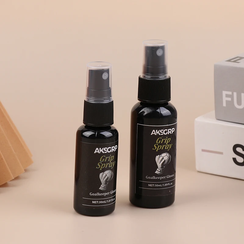 30 مللي/50 مللي قفاز حارس المرمى رذاذ كرة القدم قفاز حماية فعال قبضة بخاخات لقفازات حراسة المرمى عدم الانزلاق تعزيز لزجة