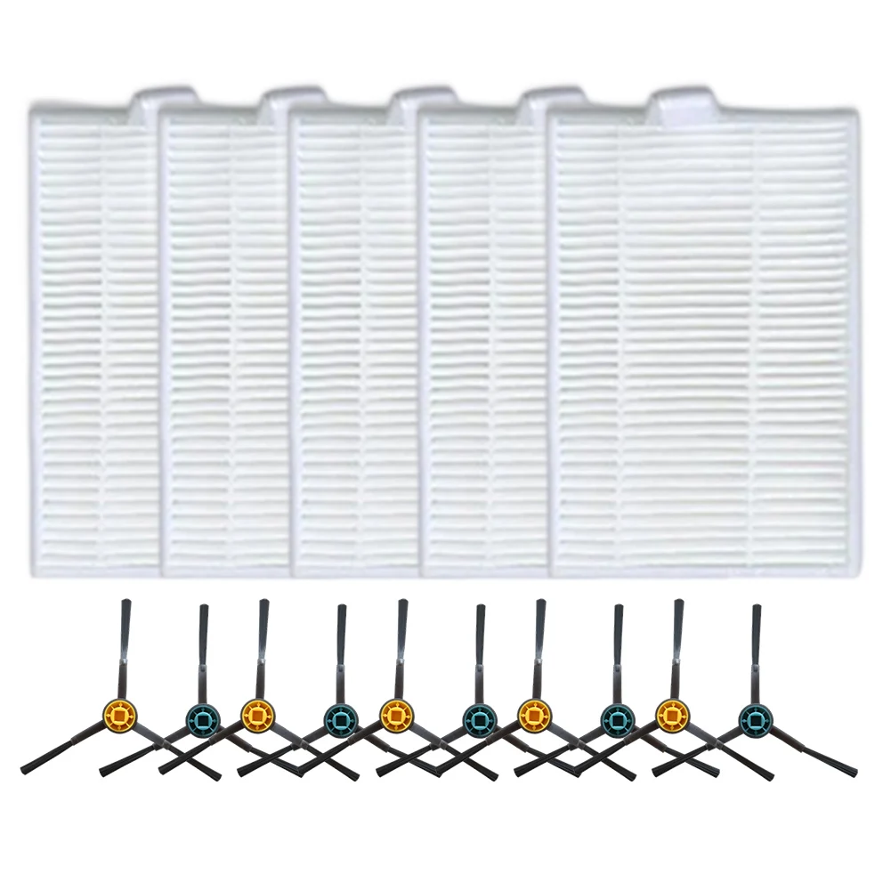 

Replacement Filters Side Brushes Kit For Mideas M6 VCR21LDSW Vacuum Cleaner Parts Made From Plastic And Nylon Materials, Built