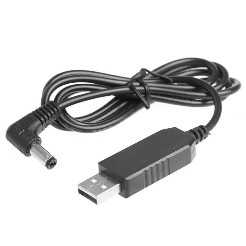 100cm universal 90 graus usb 5v a 24v 250ma 5.5x2.1mm cabo adaptador intensificador para luz led wifi roteador alto-falante câmera