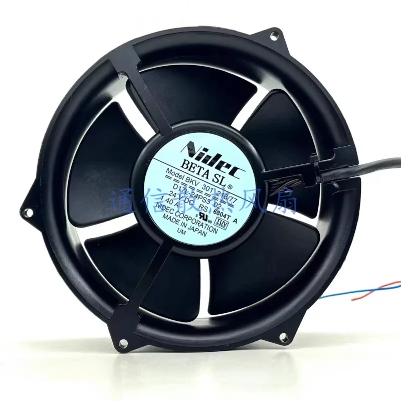 

HTS для Nidec BETA SL D17L-24PS3 02 DC24V 1.40A 2-проводной вентилятор охлаждения 17251 17CM 1 шт.