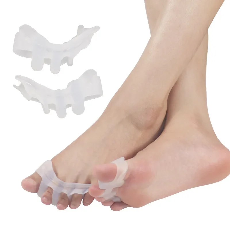 

Silicone Toes Separator Toes Protective Tools Bunion Corrector Hallux Valgus Corrector Spacers Stretchers Foot Toes Care Tools