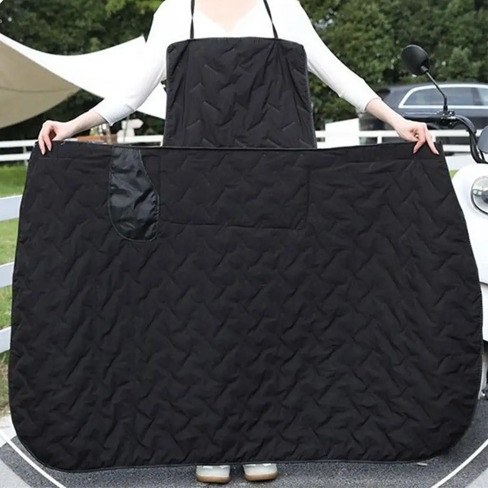 

Motorcycle Windshield Winter Warm Knee Protector Waterproof Apron Universal Motorcycle Warm Knee Skirt Cover Cotton Knee Bl U5Q2