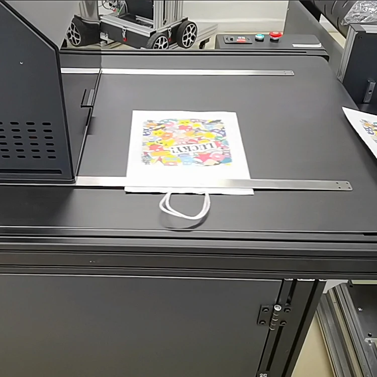 Copo de papel de impressora jato de tinta digital de caixa ondulada HK-SP1200-WA para sacos de bolsa de embalagem