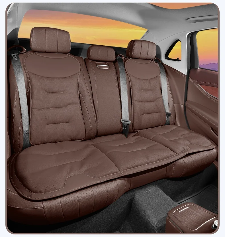 Für BYD Ato 3 Fafengtang F3 E6 Yuan Song Plus EV F0 Qinhan Dolphin S6 Autositz-Rückenlehnenkissenbezug Leder-Sitzschutzpolster – Detail 22
