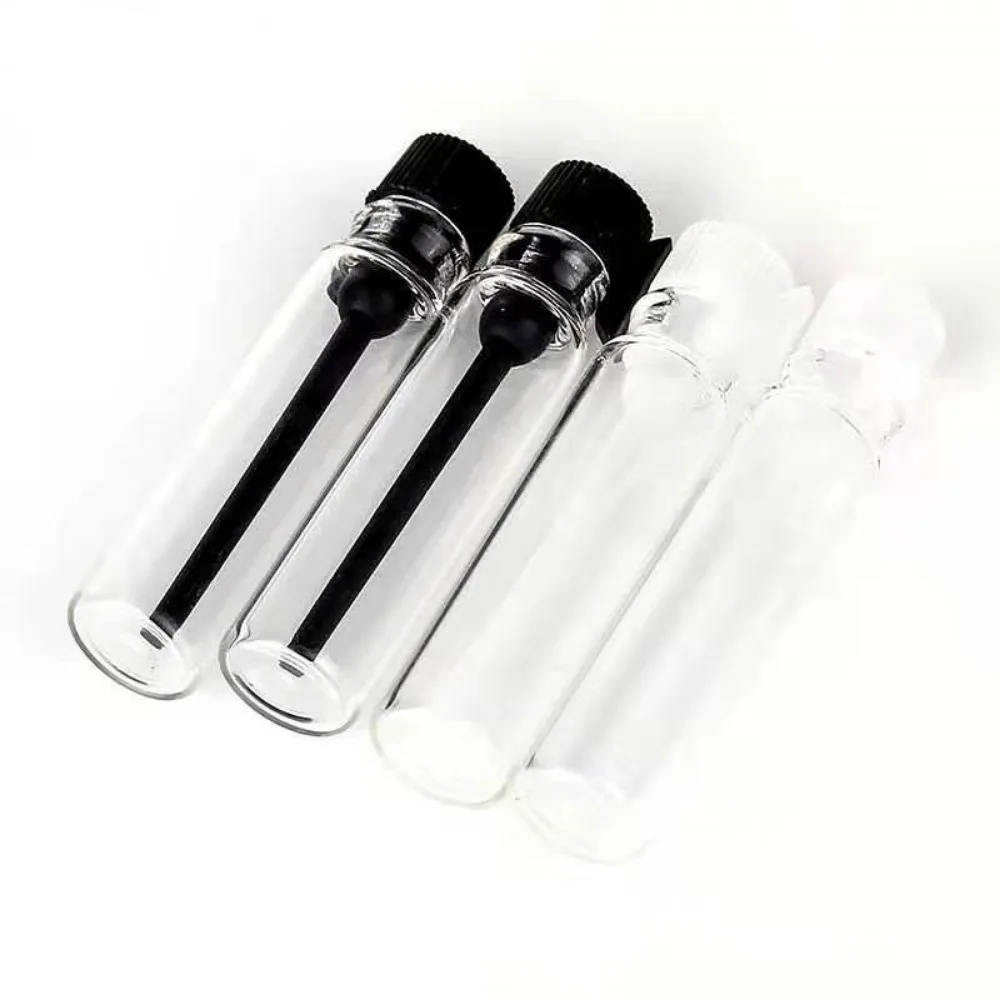 200 Stück 1/2/3ML Mini-Probenfläschchen aus Glas für Reiseöl und Parfüm mit Tropfer, leere Fläschchen für ätherische Öle, kostenlose Verpackungswerkzeuge – Detail 12
