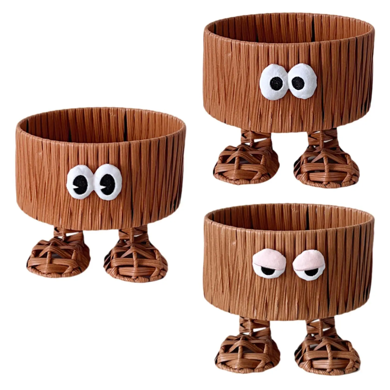 

Woven Basket Decorative Cute Bread Serving Basket for Kitchen Counter Party