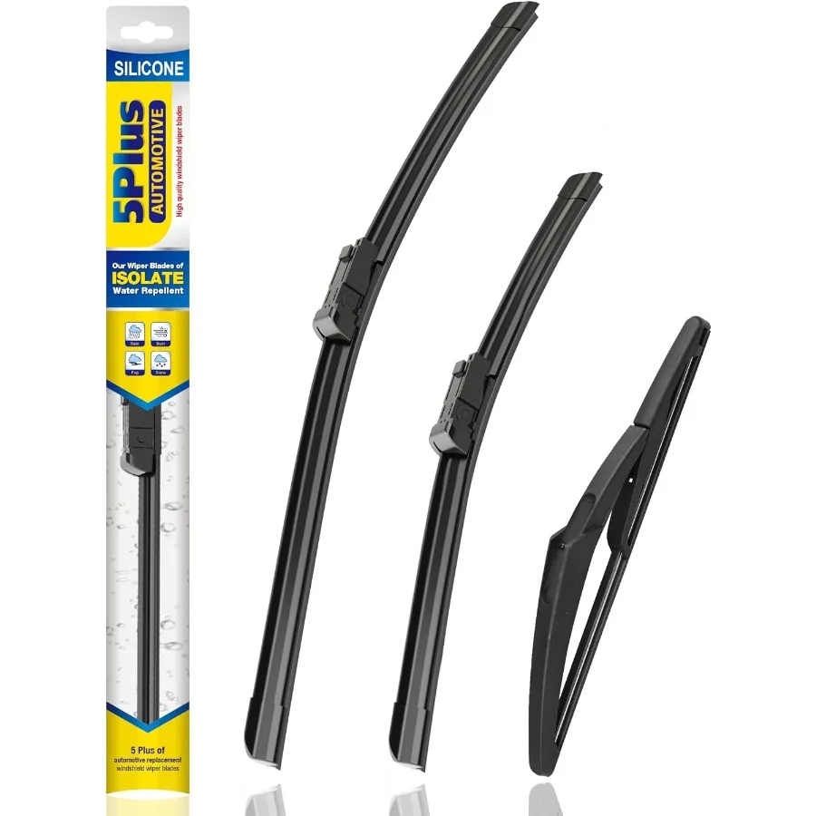 

Силиконовые сменные щетки стеклоочистителя для Nissan Pathfinder 20222024, набор из 3 автомобильных сменных щеток стеклоочистителя W