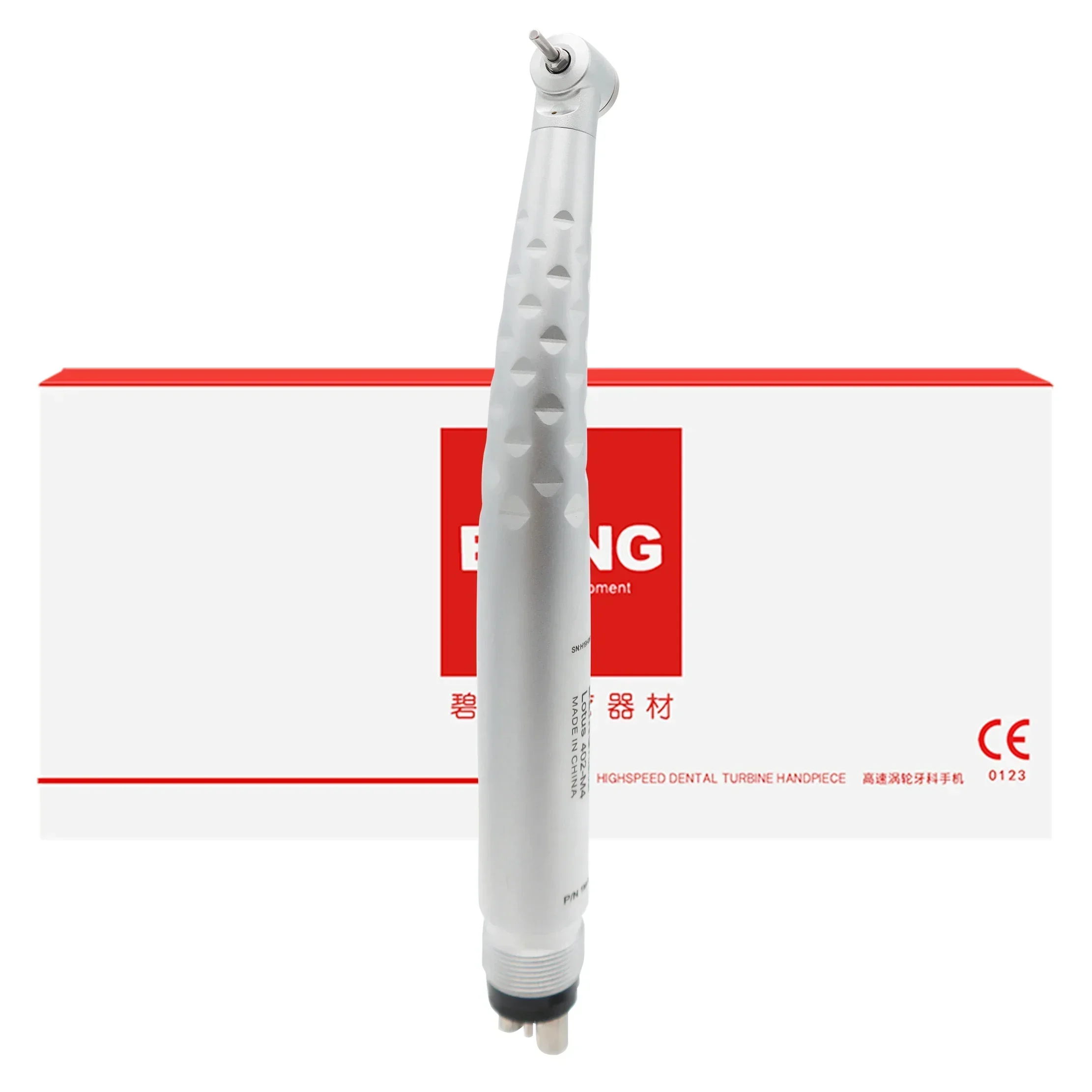 

Foshan Best Supplier Being Dentals Handpiece Air Turbine Single Water Spray Surgical Dentals High Speed Handpiece Mini Head