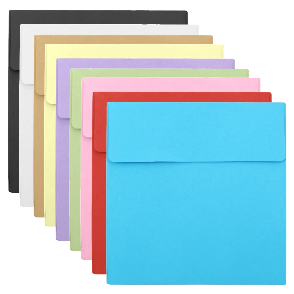 100 Pcs Membership Card Envelope High-quality Envelopes Invitation Cards Envelops Pocket Paper Greeting Kraft Coin