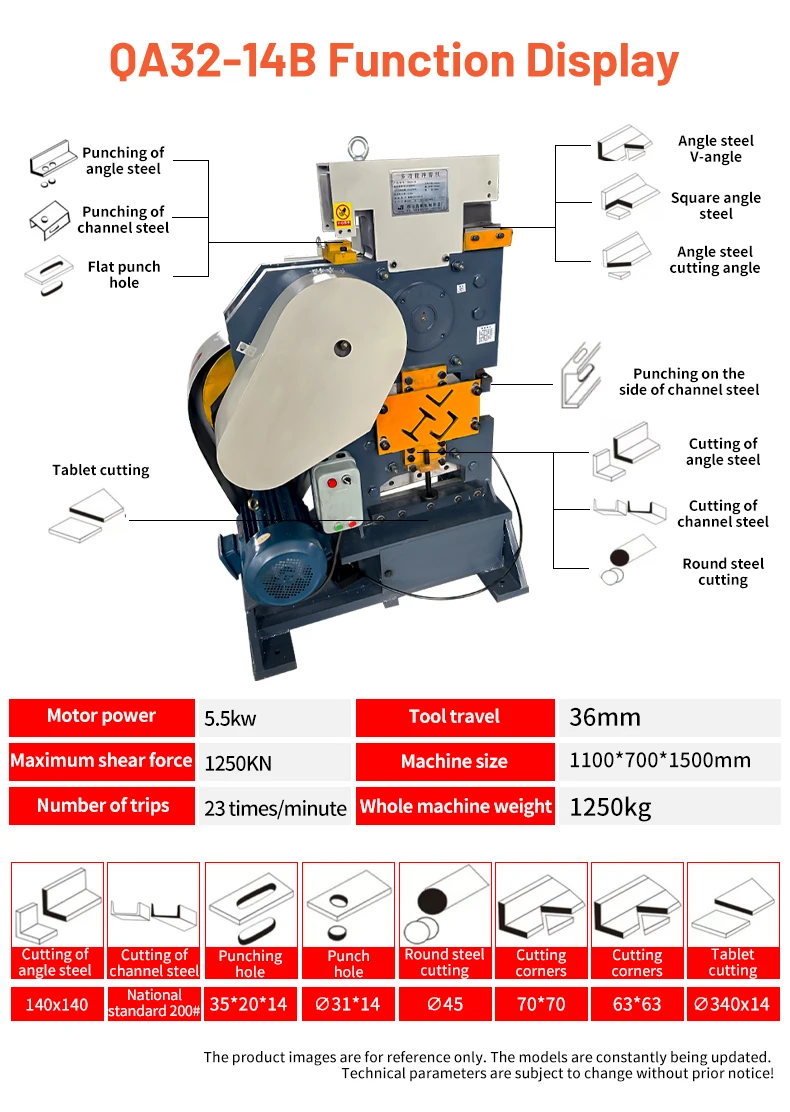 سهل التشغيل، أداة قطع فولاذية قوية وسهلة الحركة، قطع وثقب مزدوج متعدد الوظائف #6