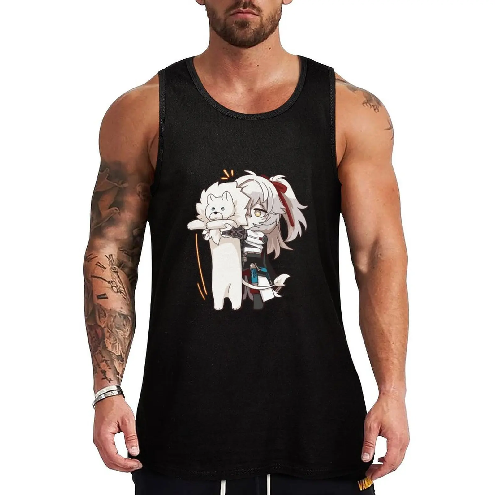 Jing Yuan Honkai Star Rail Tank Top Basic Everyday Tank Top Regular Fit Soft Undershirt