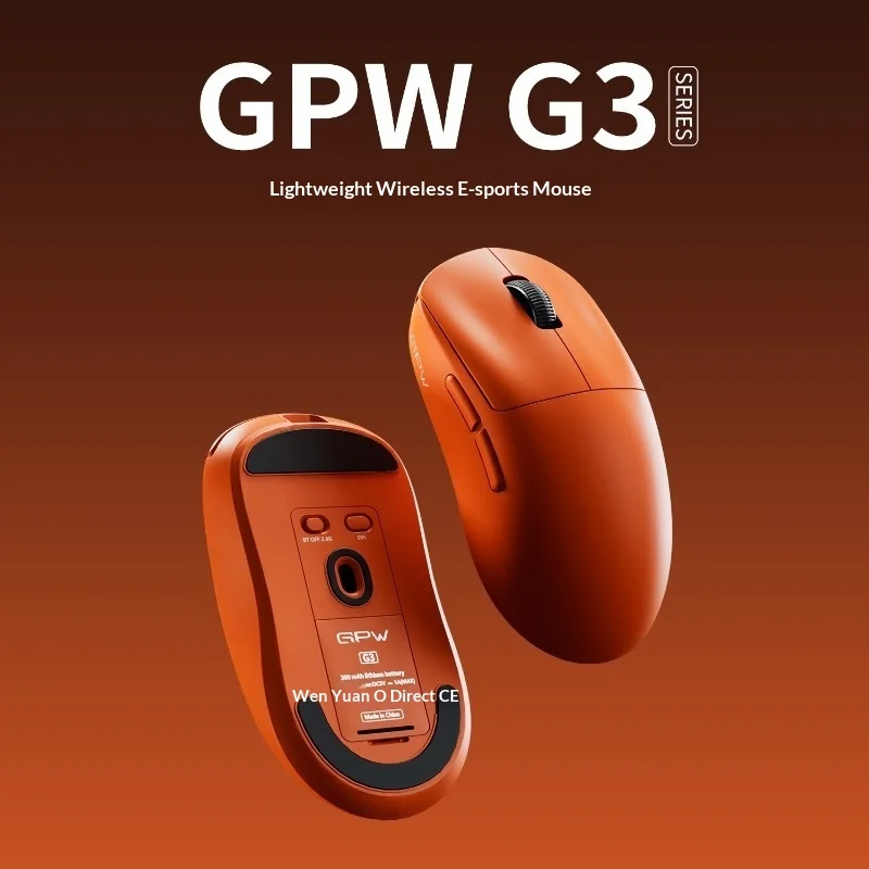 GPW G3 Wireless Mouse, dedicated for esports gaming and office use, GPW 3rd Gen Bluetooth Mouse
