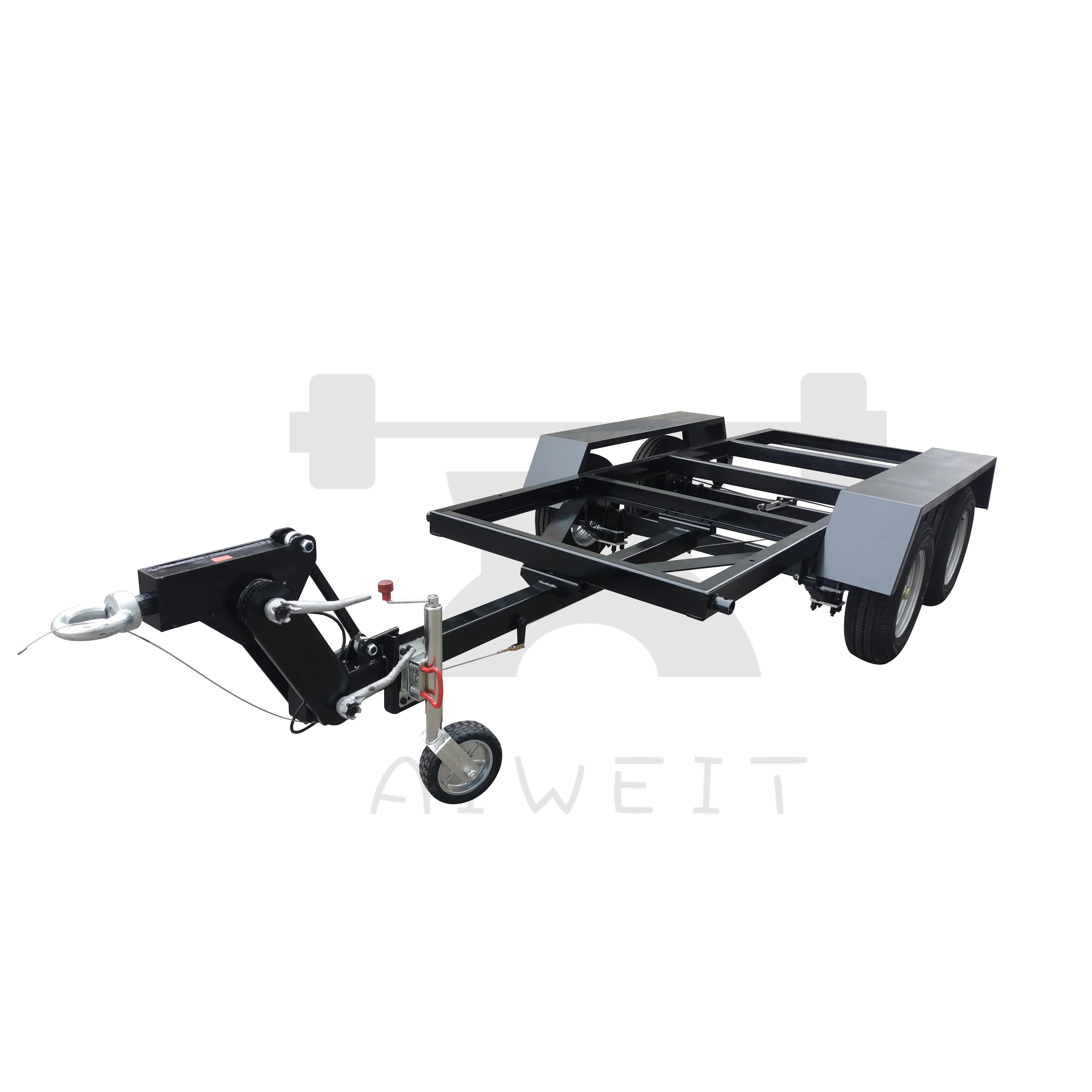 （Factory Direct Sale）China Hot Generator Set Trailer Towed Small Trailer Frames 4 Wheels