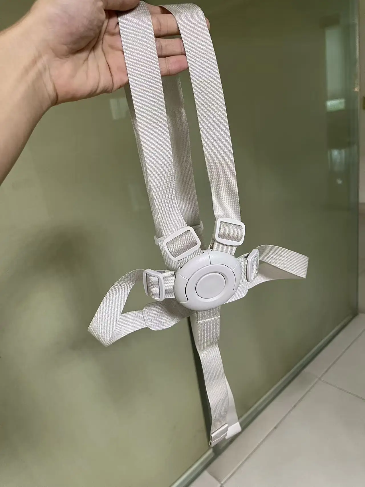 حزام 5 نقاط - متوافق مع مجموعة Stokke Nomi Baby - للأعمار من 6 إلى 36 شهرًا - سهل التركيب والاستخدام #3