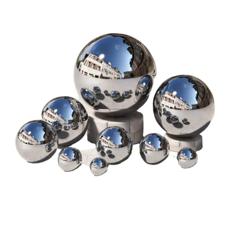 900mm Large 304 Stainless Steel Hollow Sphere Shiny Metal Gaze Ball for Garden Decorative Display AISI Standard Outdoor Art