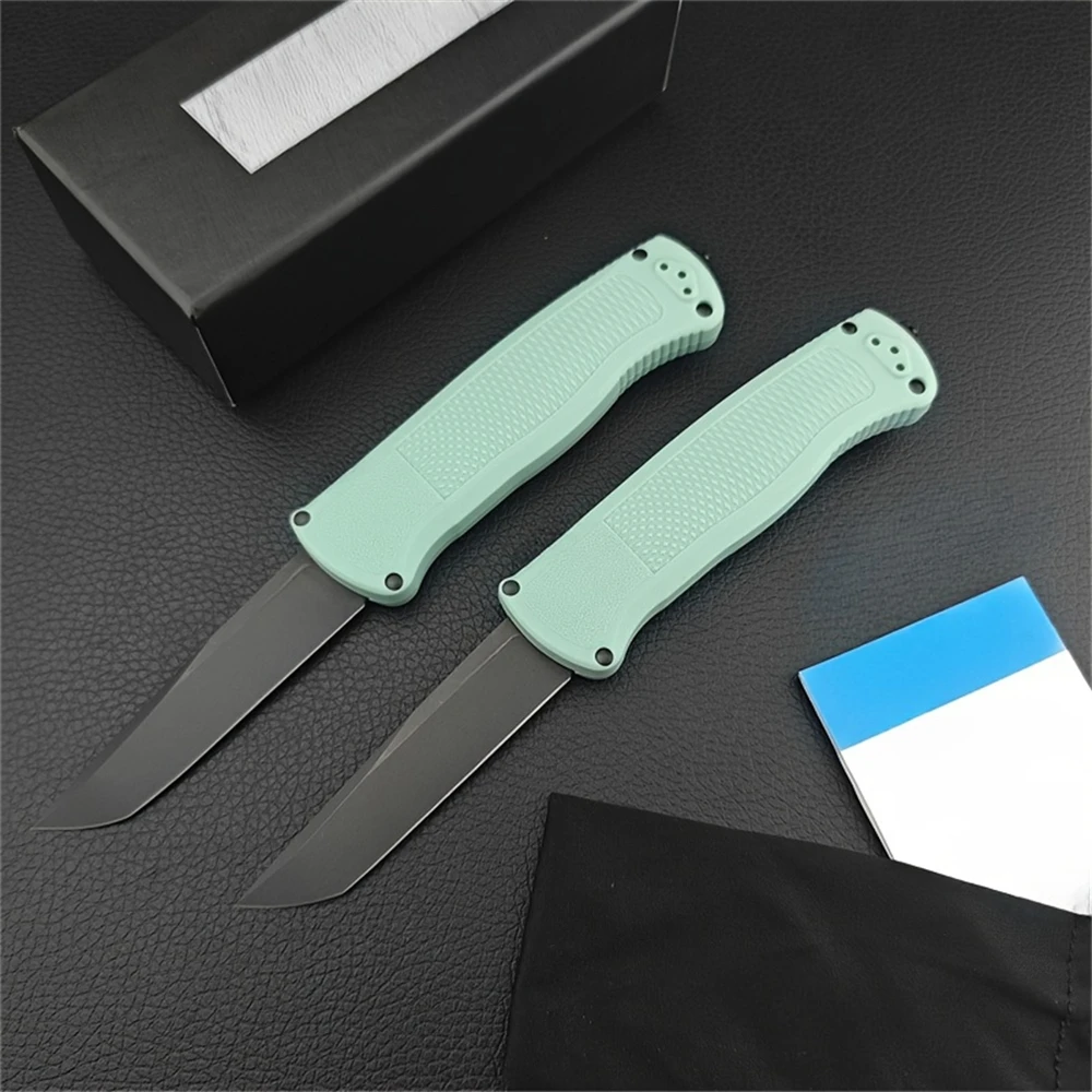 

BM 5370 BK-03 Limited Shootout AU/TO Knife D2 Tanto Blade Nylon Fiber Handle Combat Survival Military Tactical Folding Knives