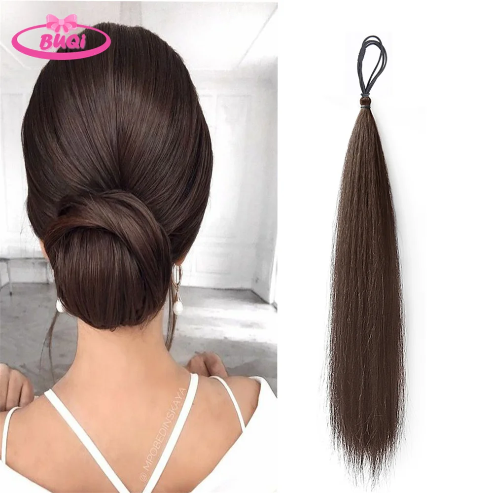 BUQI Fluffy Wig Hair Bun Self-winding Ball Head Curling Hair To Increase Hair Chignon Hair Bun Hair Extensions