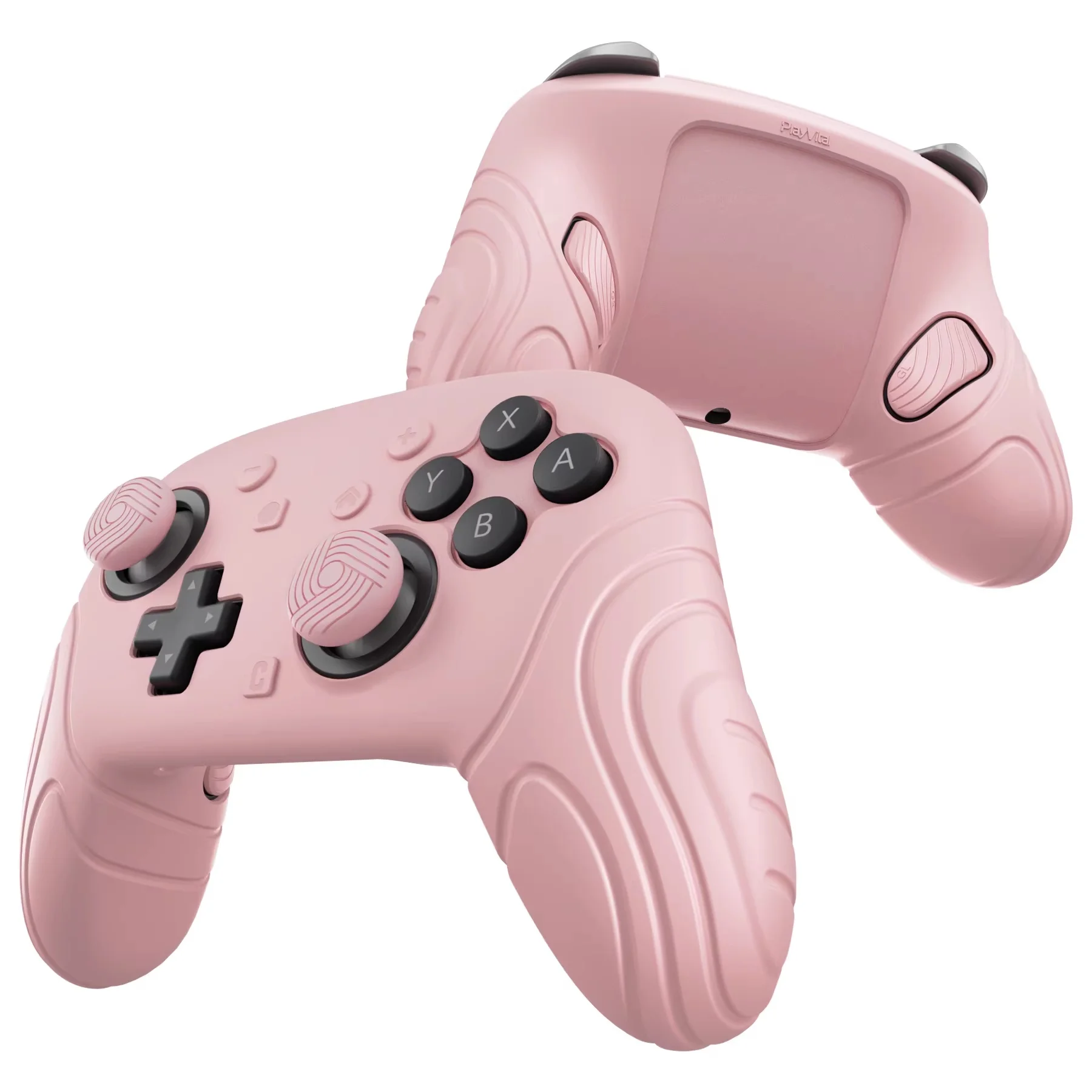 PlayVital Handle Protective Sleeve Unique Ripple Texture Accurate Avoidance Of Key Positions Game Handle Protective Cover Gifts