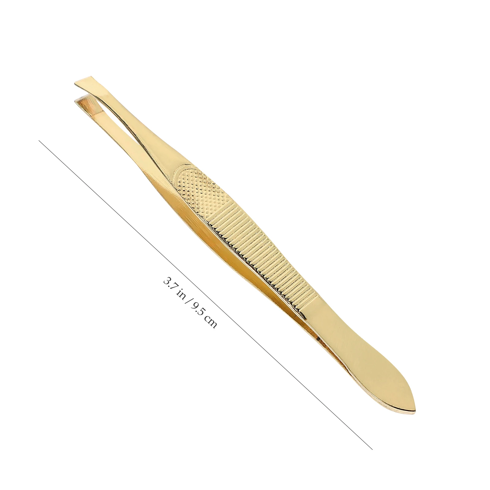 

2pcs Stainless Steel Eyebrow Tweezers Set Precision Brow Tweezer Oblique Mouth Facial Hair Removal Tool Travel Eyebrow Clippers