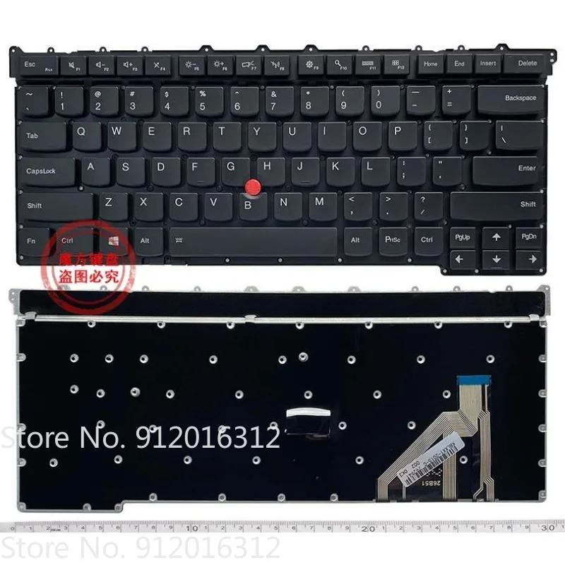 

New US Keyboard Black for IBM LENOVO X1 Carbon 3RD (2015) Laptop Keyboard Without Pole/Without Backlight