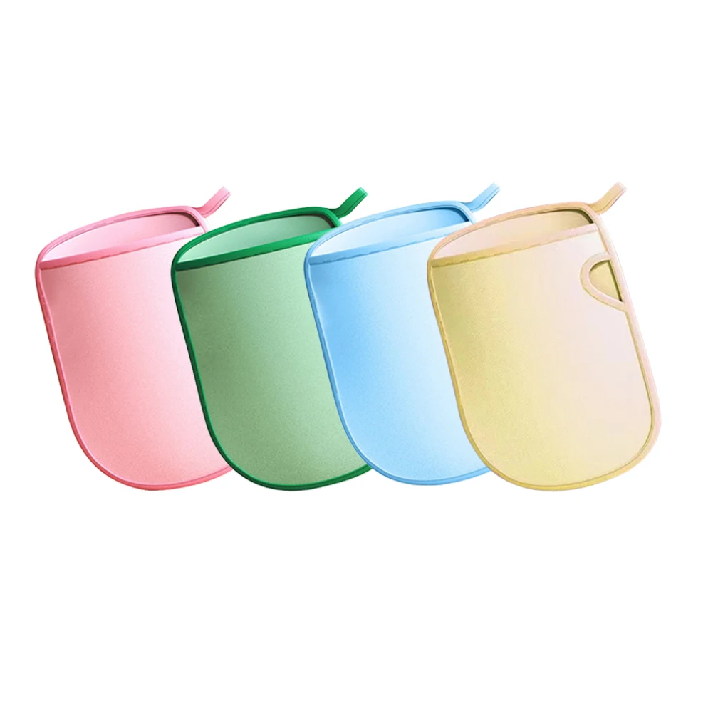Manopla de baño exfoliante, cepillo de ducha, limpieza corporal, absorción de agua, guante de masaje corporal de espuma de fácil limpieza, herramienta de baño