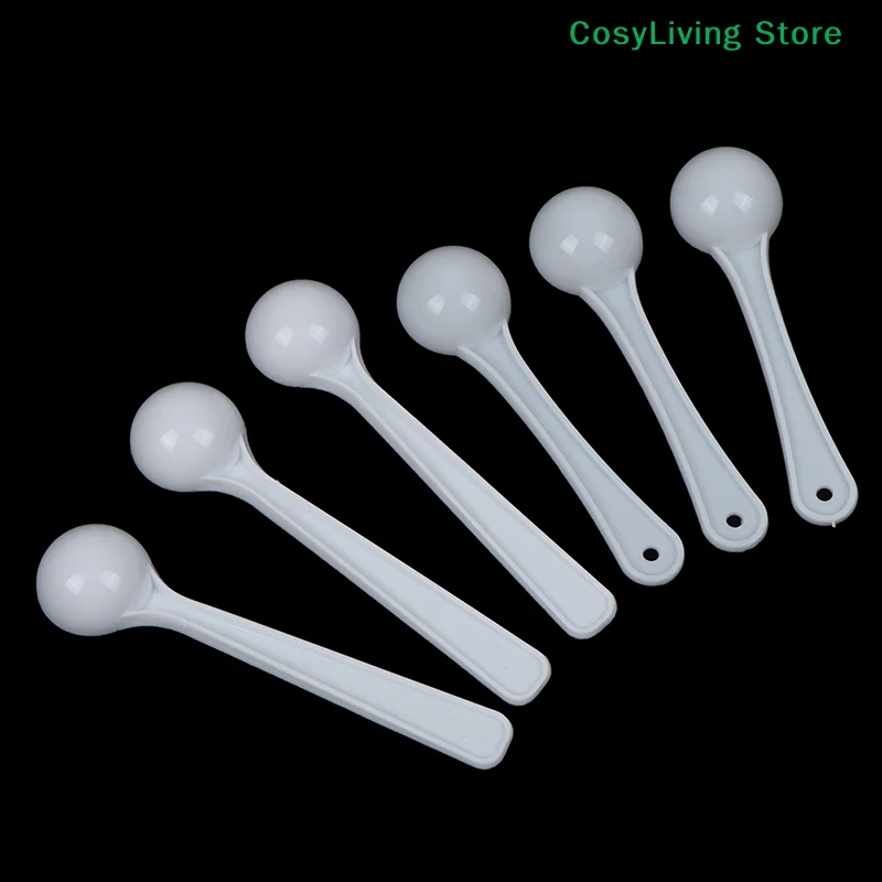 20PCS 1Gram Scoops/Spoons Measuring Spoons Plastic For Food/Milk/Medcine 1g
