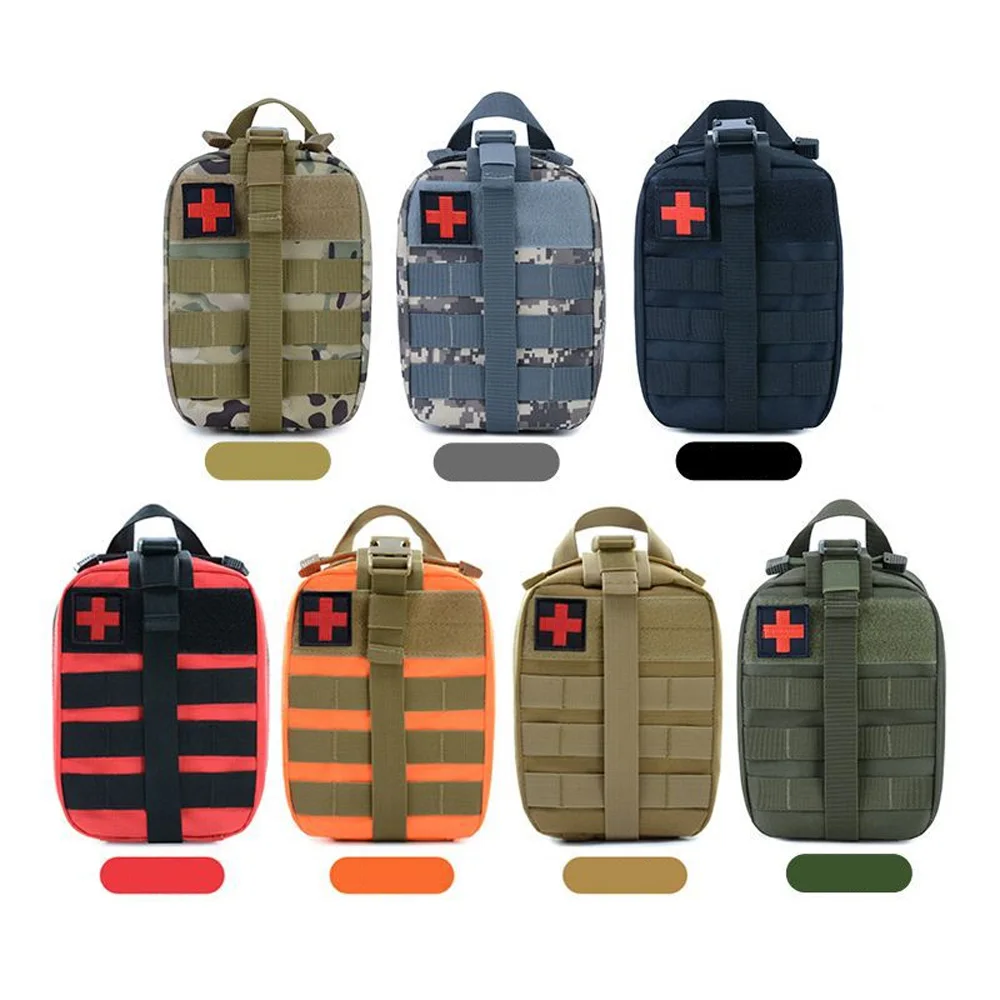 Тактическая аптечка-подсумок Molle для экстренной помощи, поясная сумка для выживания в автомобиле, для активного отдыха, кемпинга, походов, EDC, универсальная сумка NA209S