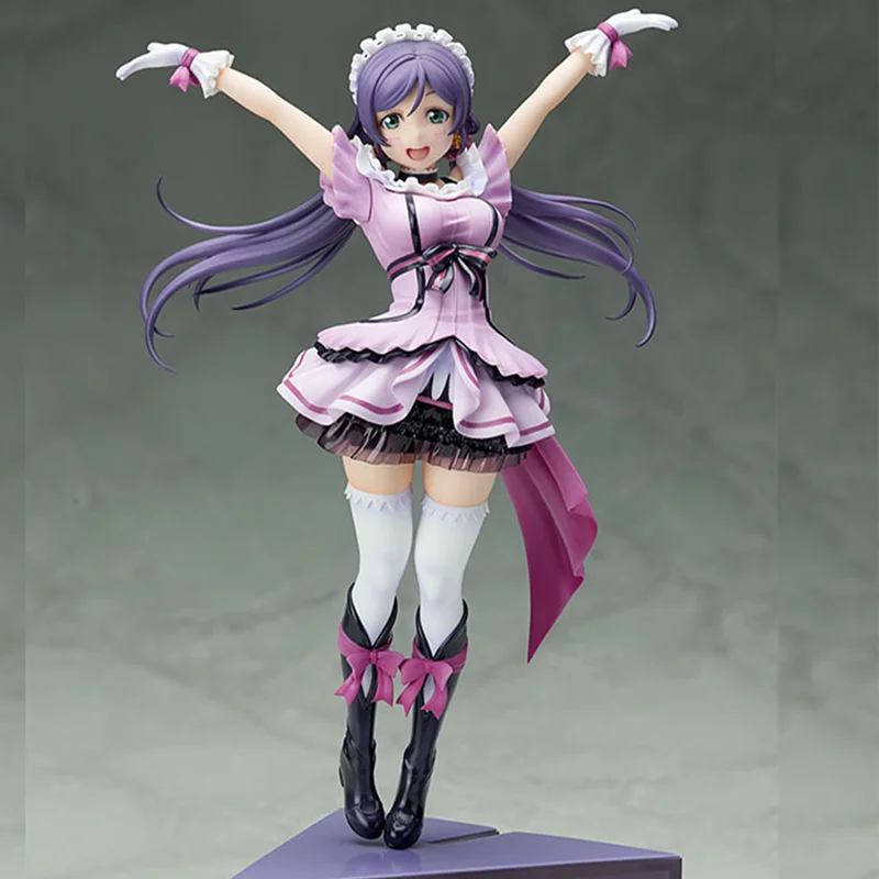 Nozomi menina Tojo Handmade boneca, PVC Action Figure, Anime Model Collection, 24cm