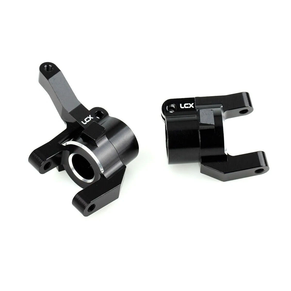 LCX Racing 1/6 RC Crawler CNC aluminio AR90 nudillo de dirección C portadores de buje para Axial SCX6 actualizaciones piezas Accesorios