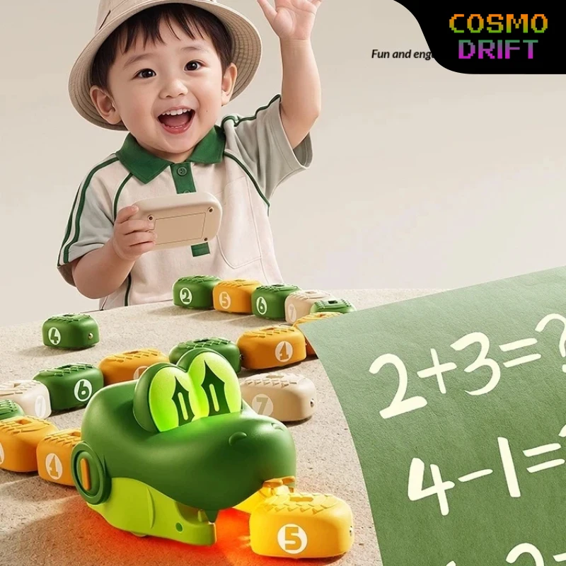 New Magnetic Snake Eating Game Remote Control Car Toy – 2P Interactive Puzzle Battle for Kids, Brain Training & Birthday Gift